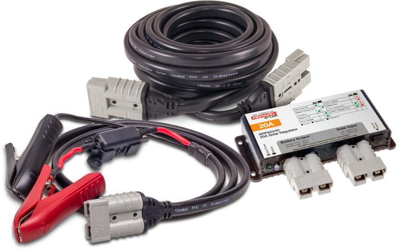 REDARC SRPA20-VP Solar Regulator & Cable Value Pack (SRC0015 & SRPA0240) - 20A