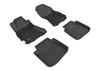 3D MAXpider 2011-2013 fits Kia Sorento 7-Seats Kagu 3rd Row Floormats - Black
