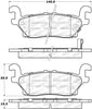 Stoptech 308.112 Street Brake Pads