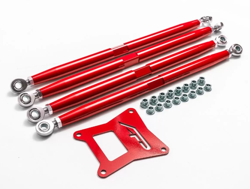 Agency Power AP-RZR-202-R fits Polaris 17-21 RZR 1000 XP Turbo Red Adjustable Rear Arms