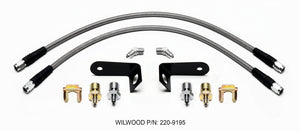 Wilwood 220-9195 fits Flexline Kit Front 1970-1973 fits Ford Mustang w/ FSL4 Ca