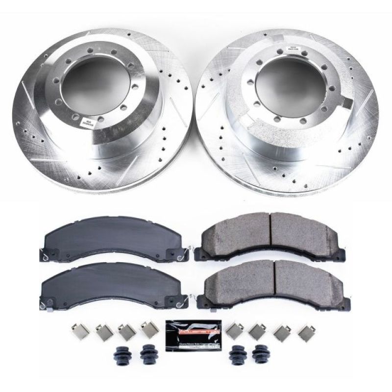 Power Stop K4722 11-12 fits Ram 5500 Rear Z23 Evolution Brake Kit
