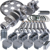 Eagle B13556L03068 fits Chevy LT1350 1Pc 3.750in Crank 5.700in I-Beam 4.030in Pistons 168 Tooth FP Balanced Assembly