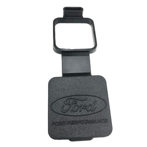 Ford Racing M-1840-FP Rubber 2in Hitch Receiver Cover Ford Oval/Ford Logo