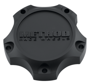 Method CP-T079L86-T Cap T079 - Tall - Black - 1 Piece - Screw On