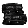 9030246 Xtune fits Chevy 00-06 TahOE Amber Crystal Headlights w/ Bumper Lights