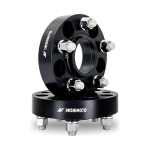 Mishimoto MMWS-004-250BK Wheel Spacers - 5x114.3 - 67.1 - 25 - M12 - Black