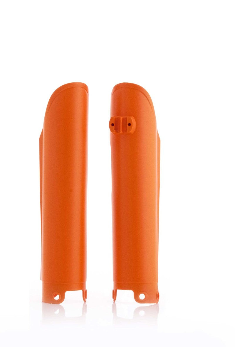 Acerbis 2113740237 fits KTM 00-07 SX/EXC/MXC Lower Fork Cover Set - fits KTM 00-07 Orange