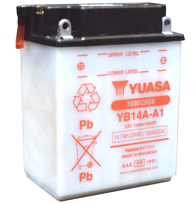 Yuasa YUAM224A1IND YB14A-A1 Yumicron CX 12 Volt Battery