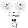 Power Stop 18-19 Jaguar E-Pace Rear Z36 Coated Truck & Tow Brake Kit