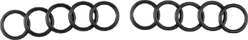 Twin Power 43298 Drain Plug O Rings Replaces H-D 11105 10Pk