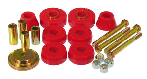 Prothane 7-118 fits Chevy 63-66 C10 1/2Ton 2wd PU Body Mount - Red