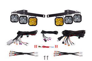 Diode Dynamics DD6365 17-20 fits Ford Raptor SS3 LED Fog Light Kit - Yellow Sport