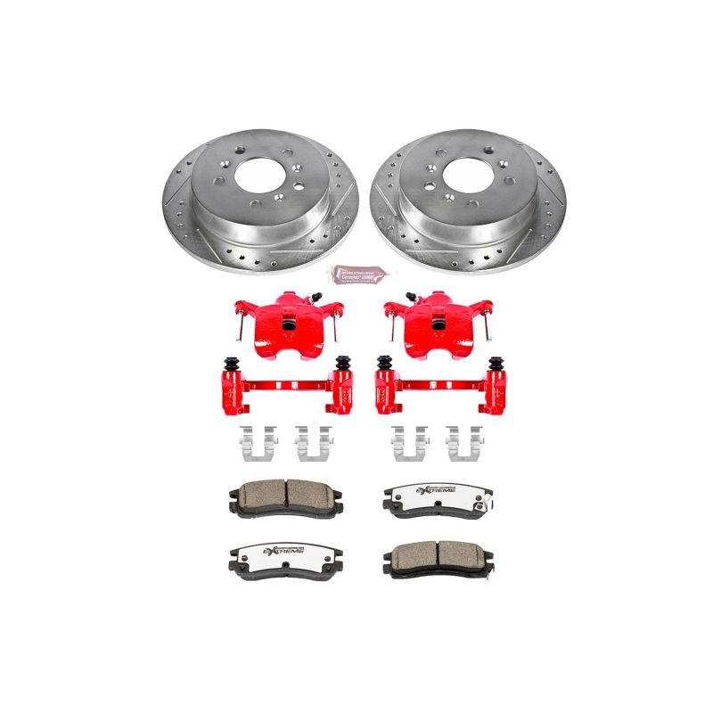 PowerStop KC1440 fits Buick Allure Rear Z26 Street Warrior Brake Kit w/Calipers