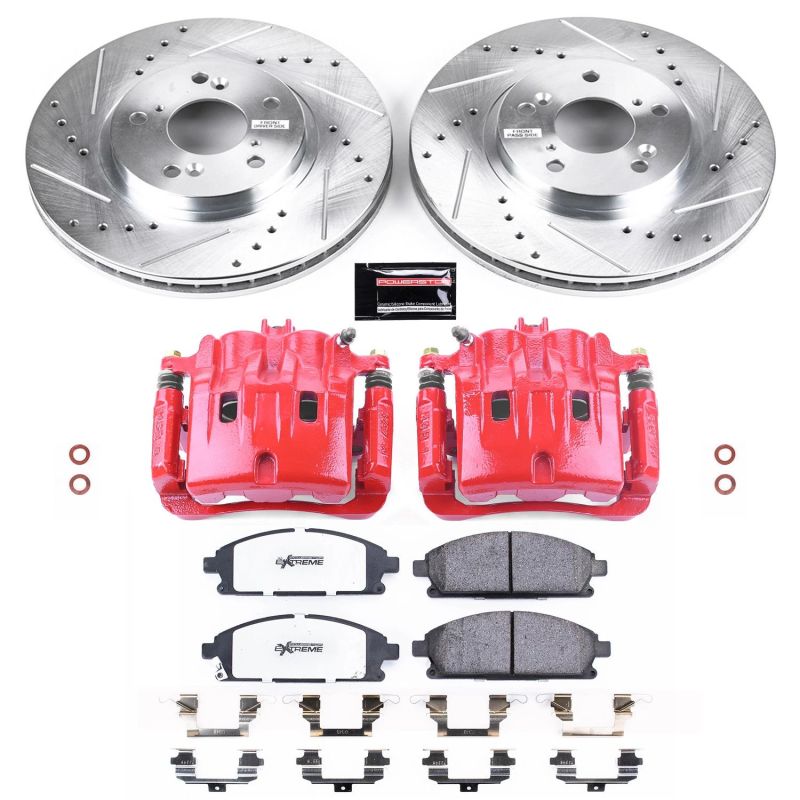 PowerStop KC2290 36 03 fits Acura MDX Front Z36 Truck & Tow Brake Kit w/Calipers