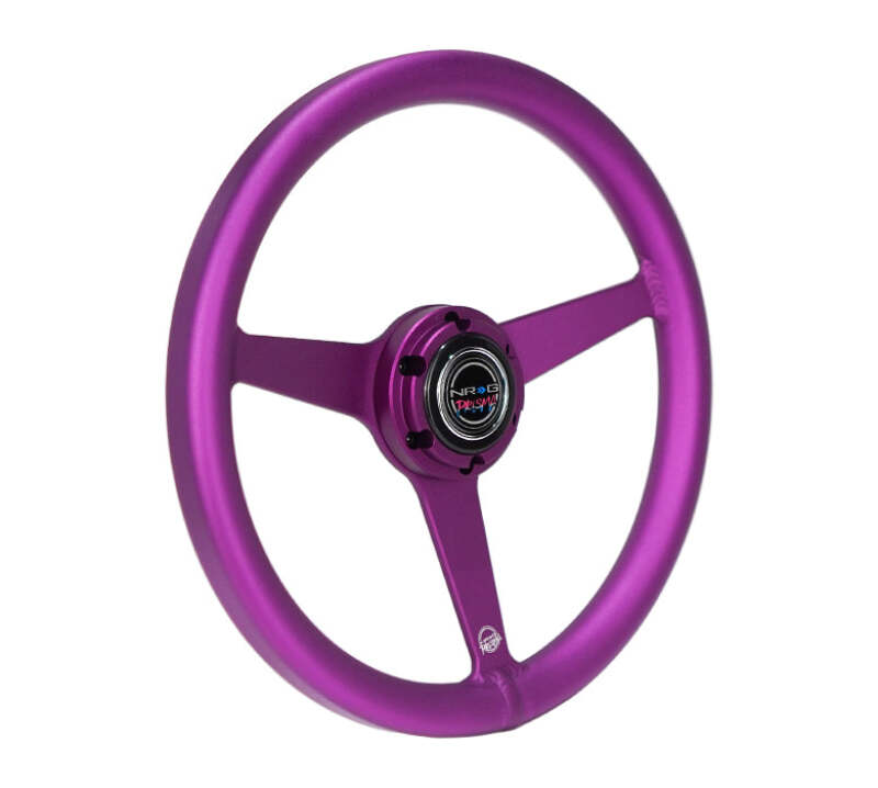 NRG RST-071-PP RST-071-PP Aluminum Steering Wheel 330mm - Heritage Solid Spoke