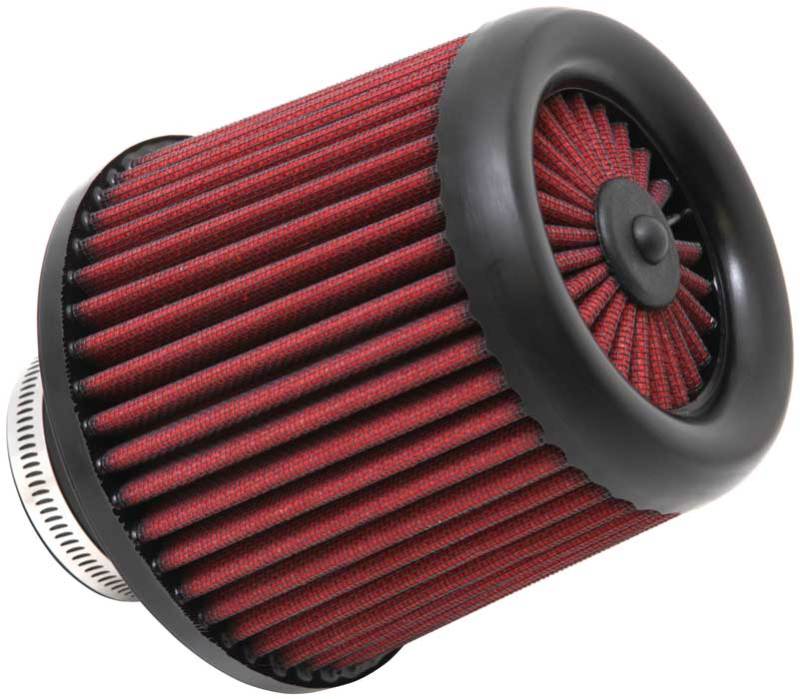 AEM 21-201D-XK Dryflow Air Filter - Round Tapered 6in Base OD x 5in Top OD x 5.5in H x 2.5in Flange ID