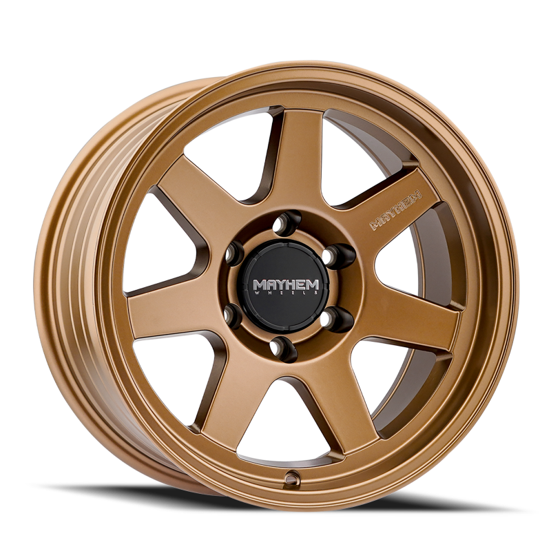 Mayhem 8307-7973MZ 8307 Convoy 17x9 / 5x127 BP/ -6mm Offset / 78.1mm Hub Matte Black Wheel