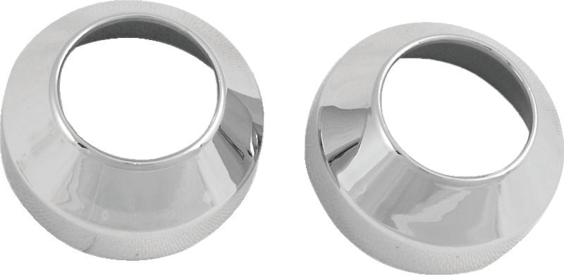 Bikers Choice 493150 84-17 41MM Wide Glide Chrome Fork Boot Covers Pr