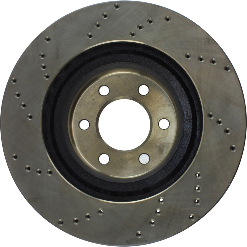 Stoptech 128.63036CL 92-02 Dodge Viper Drilled Front Left Cryo Rotor