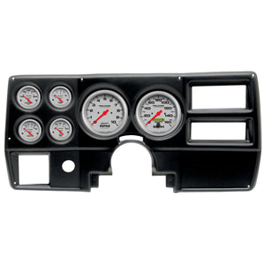 Autometer Ultra-Lite 94-87 Chevy GMC Truck AC Dash Kit 6pc Tach / MPH / Fuel / Oil / WTMP / Volt