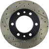 Stoptech 127.44037R 81-89 Toyota Land Cruiser Slotted & Drilled Front Rotor