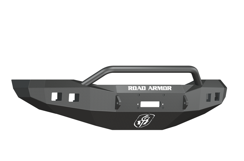 Road Armor 406R4B 06-09 fits Dodge 2500 Stealth Front Winch Bumper w/Pre-Runner Guard - Tex Blk