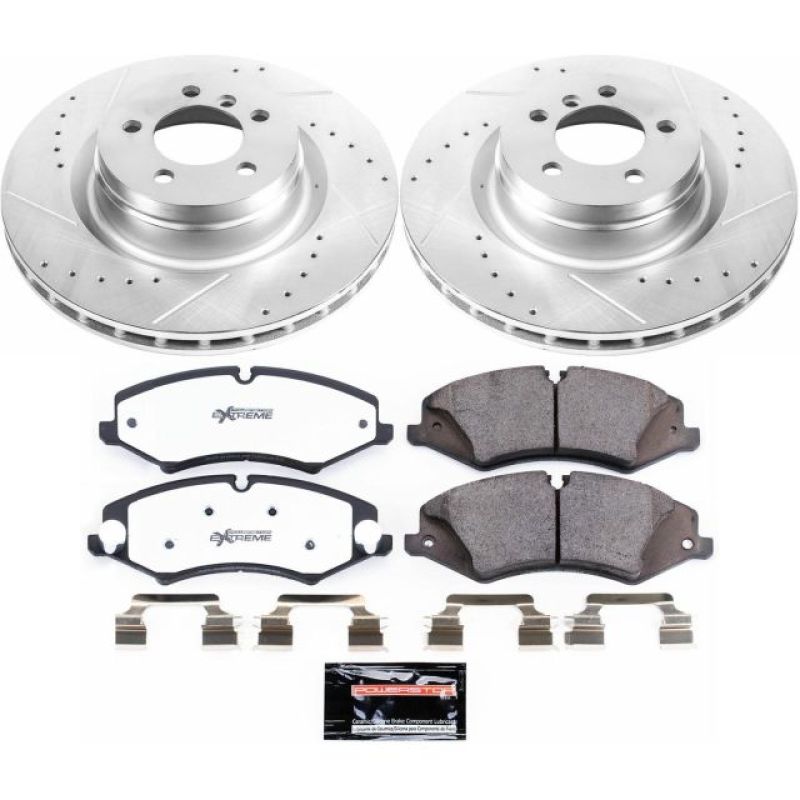 PowerStop K6475 36 10 12 fits Rover Range Rover Front Z36 Truck & Tow Brake Kit