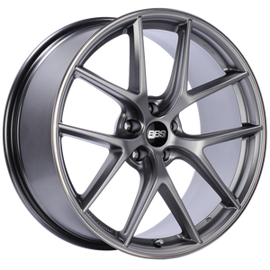 BBS CI0201PSPO CI-R 20x9 5x112 ET25 Platinum Silver Polished Rim Protector Wheel -82mm PFS/Clip Required