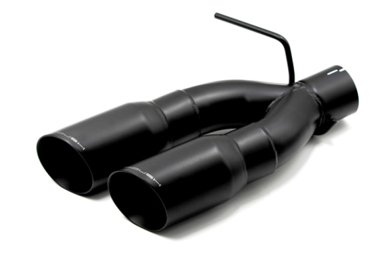 Roush 422319 21-24 fits Ford F-150 5.0L 4in Black Exhaust Y Tip Kit