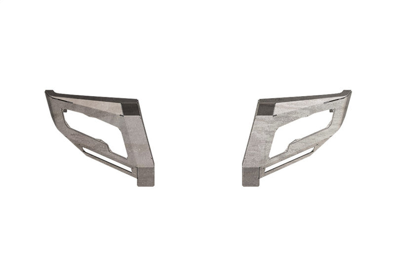 Road Armor 3152DF0 15-19 fits Chevy 2500 iDentity Front Bumper Components - Standard End Pods - Raw