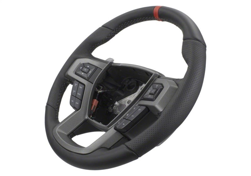 fits Ford 15-20 Racing M-3600-F15RRD 2017 F-150 Raptor Performance Steering Wheel Kit - Red Sightline