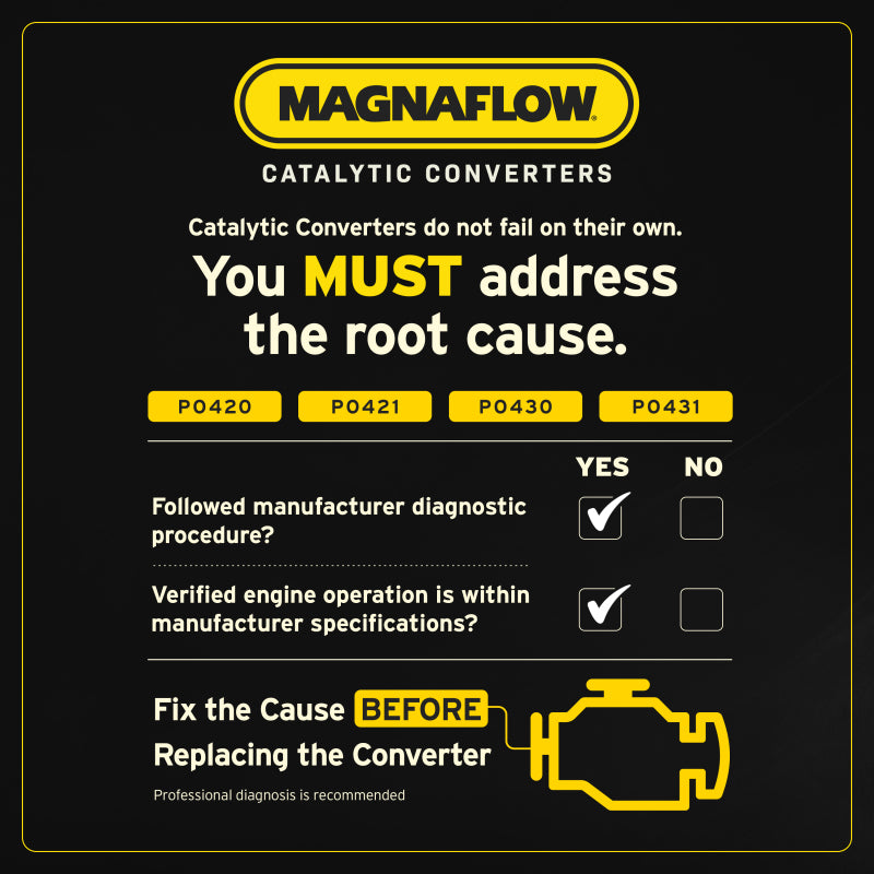 Magnaflow 19-23 Ford Transit Connect Direct-Fit Converter