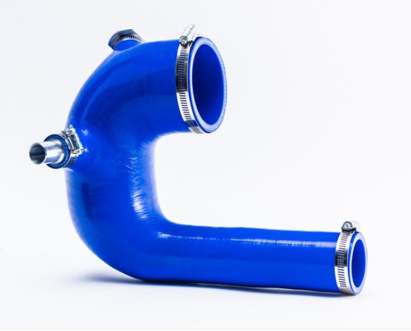 Agency Power AP-RZRXPT-110BL fits Polaris 16-18 RZR XP Turbo/XP4 Turbo Silicone Intake J-Tube - Blue