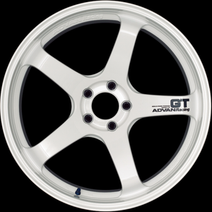 Advan YAQ0M15EWP GT Premium Version 20x11.0 / +15 ET / 5x114.3 / 73mm Bore / Racing White