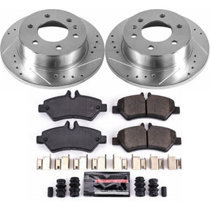 PowerStop fits Dodge 07-09 Sprinter 3500 Rear Z23 Evolution Sport Brake Kit