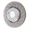 SHW Performance BFR42842 SHW 01-06 fits BMW M3 3.2L Right Front Drilled Lightweight Brake Rotor (European Model) (34112282802)