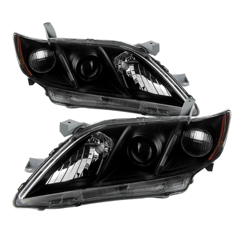 9029752 Xtune fits Toyota 07-09 Camry OEM Style Headlights Black HD-JH-TCAM07-