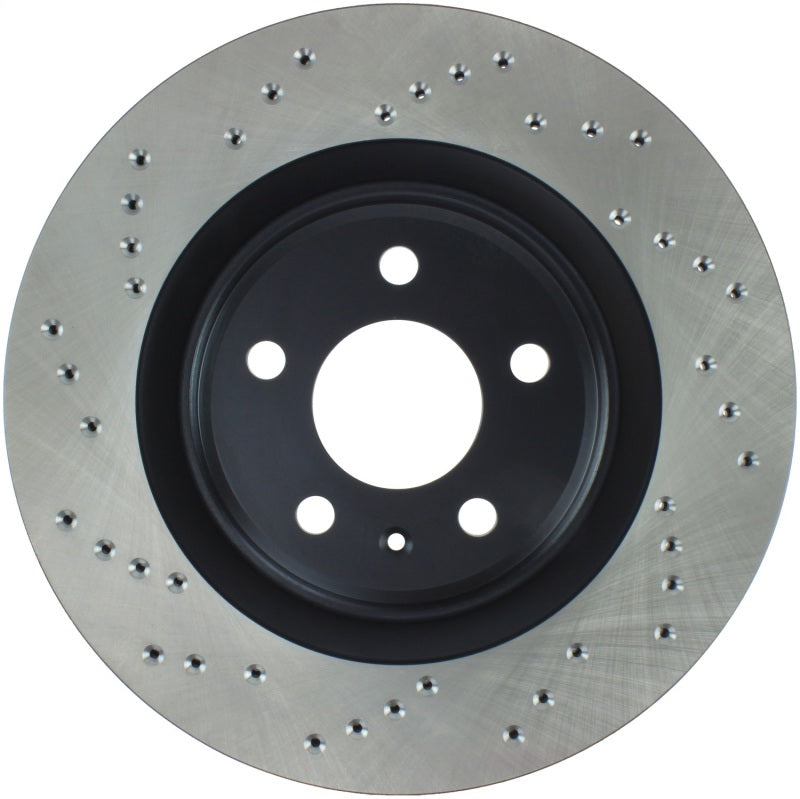 Stoptech 128.33137R 12 Audi S4 Rear Right Drilled Rotor
