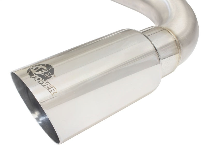 AFE 49-36325-P rce XP SS-304 Polish Tip 2.5in Dia Axle Back Exhaust 12-15 fits