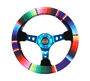 NRG SWC-001MEXICALI SWC-001MEXICALI Steering Wheel Cover - Mexicali Stretch