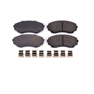 PowerStop 17 fits Mazda MPV Front Z17 Evolution Ceramic Brake Pads w/Hardware