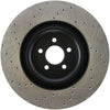 Stoptech 128.61116L Cross Drilled Sport Brake Rotor - 2015 Ford Mustang w/ Brembo - Front Left