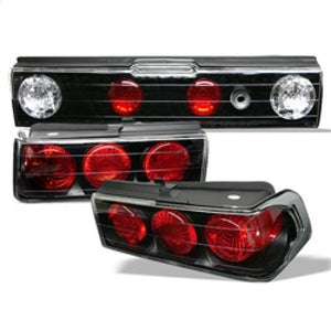 Spyder 5005120 fits Honda 88-91 CRX Euro Style Tail Lights Black ALT-YD-HCRX88-