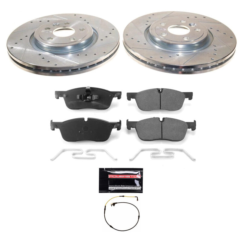 Power Stop K8205 fits Land Rover Range Rover Velar Front Z23 Evolution Brake Kit