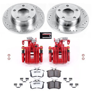 PowerStop fits Audi A6 Quattro Rear Z26 Street Warrior Brake Kit w/Calipers