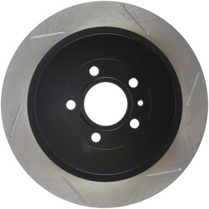 Stoptech 126.61105SL Premium High Carbon 13-14 Ford Mustang/Shelby GT500 Left Rear Disc Slotted Brake Rotor