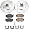 PowerStop K4652 fits Hyundai 06-11 Accent Front Z23 Evolution Sport Brake Kit