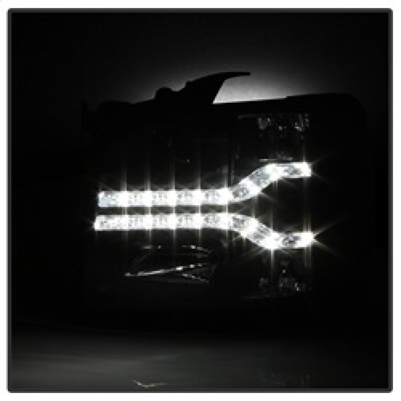 Spyder 5083524 fits Chevy 07-13 Silverado 1500 V2 Projector Headlights - LED DR