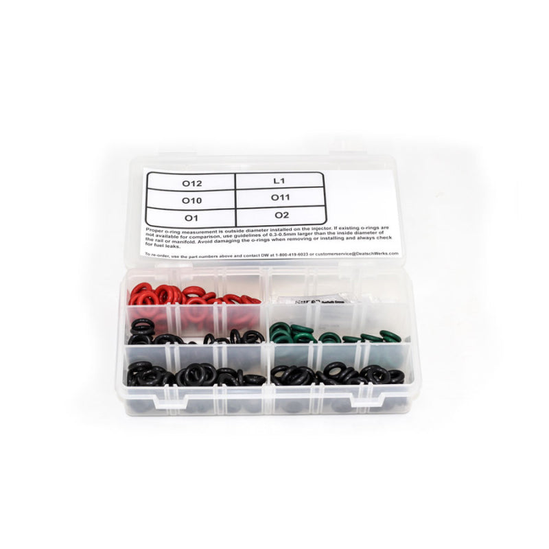 Deatschwerks 2-202 Modern Muscle Injector O-Ring Kit (205 Pieces)